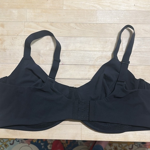 SKIMS Cotton Jersey T'Shirt Bra Plus Size Lined No Padding Onyx Size 46D - Picture 5 of 5